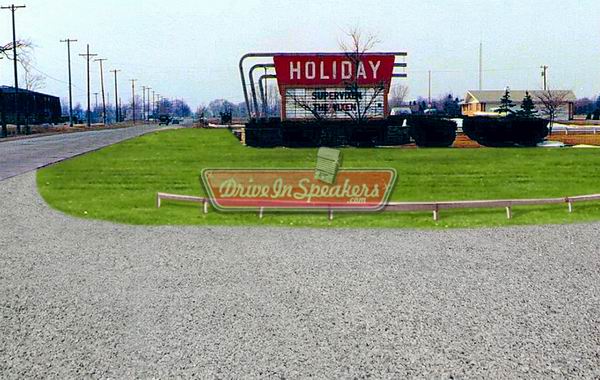 Holiday Drive-In Theatre - From Driveinspeakers Dot Com (newer photo)